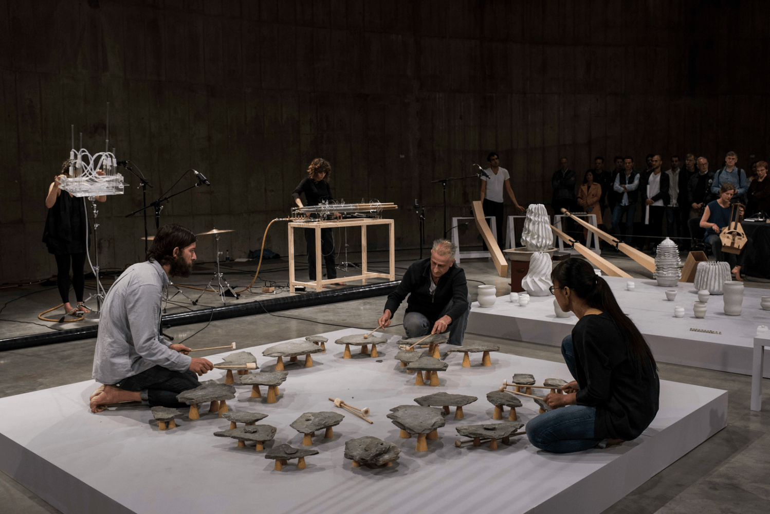 the reverse collection, 2014-2016
documentation of the performance at the tanks, tate modern, london, 2016