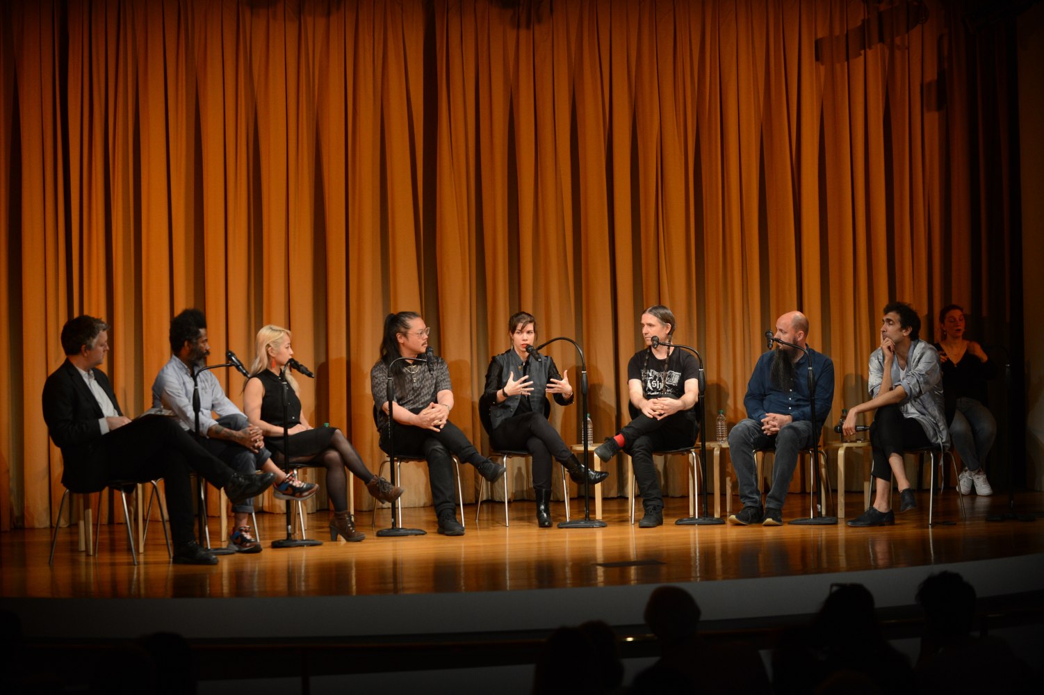 robert aiki aubrey lowe, victoria shen,&amp;nbsp;c. spencer yeh, c. lavender, chuck bettis,&amp;nbsp;keith fullerton whitman y tarek atoui, presentaci&amp;oacute;n final de organ within, solomon r. guggenheim, nueva york, 2019
