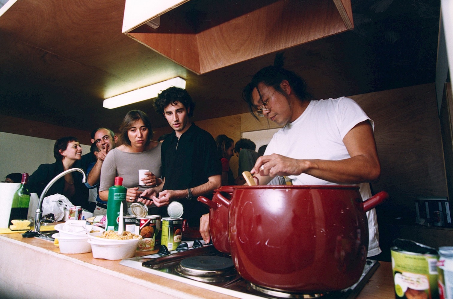 
untitled 1999 (caravan), 1999

wooden scale replica of caravan used for on the road with jiew jeib sri and moo, electric stoves, pots, cusions, water pump, monitor, dvd player, library of road movies

variable dimensions

&amp;nbsp;