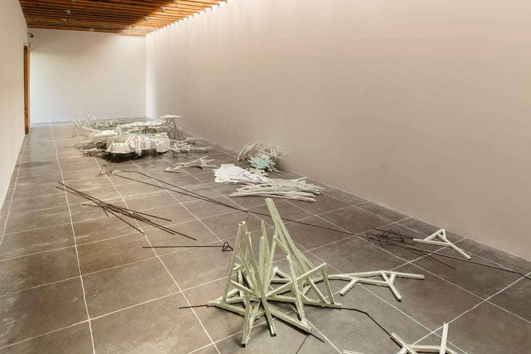 	scala, polis, taut, axis mundi (constellation 1.2), kurimanzutto, ciudad de m&amp;eacute;xico, 2015