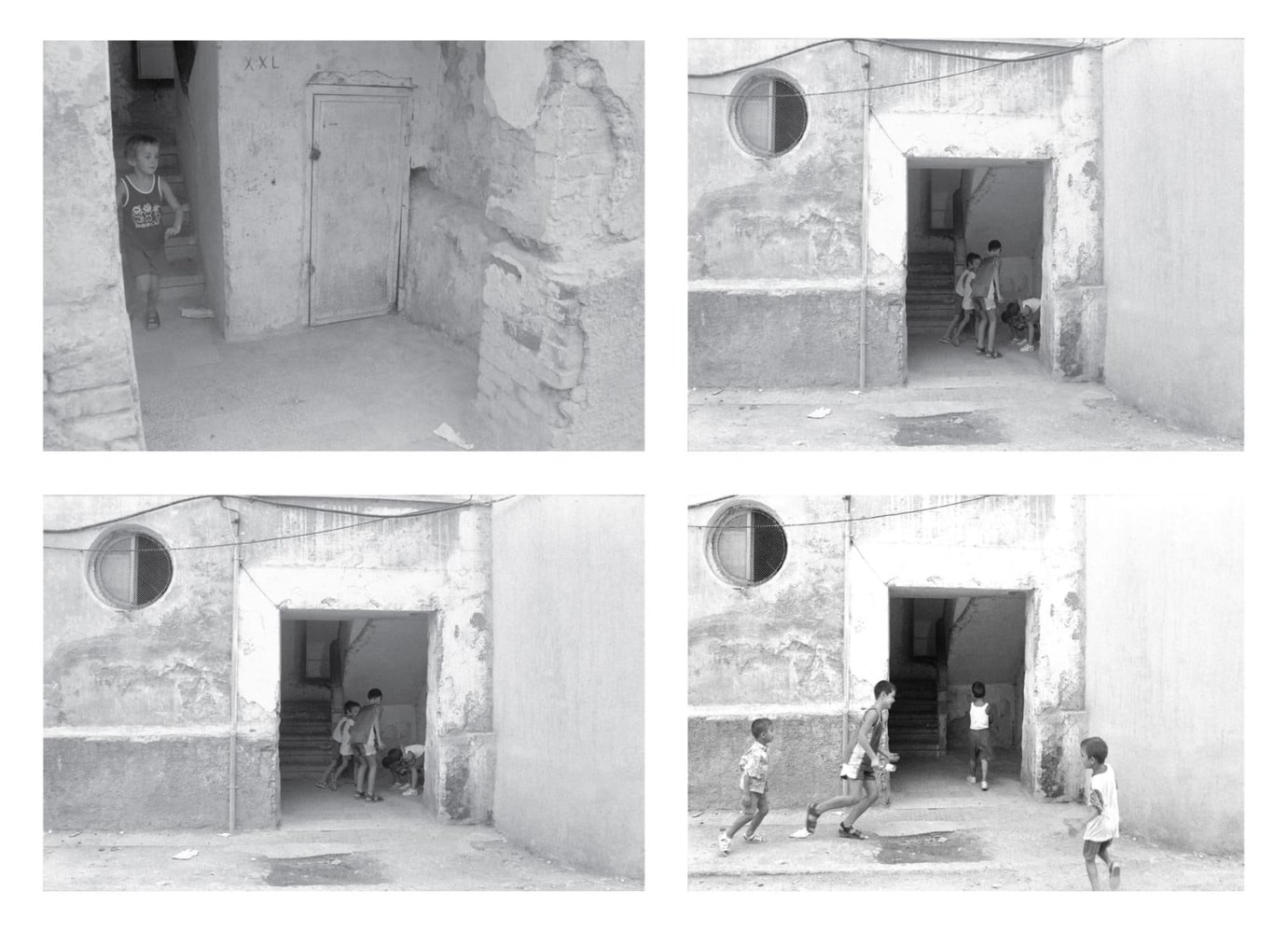 bulevardi zhan d&amp;rsquo;ark, 2006
4 black &amp;amp; white photographs on baryte paper
15.3 x 19.11 in each

&amp;nbsp;

&amp;nbsp;