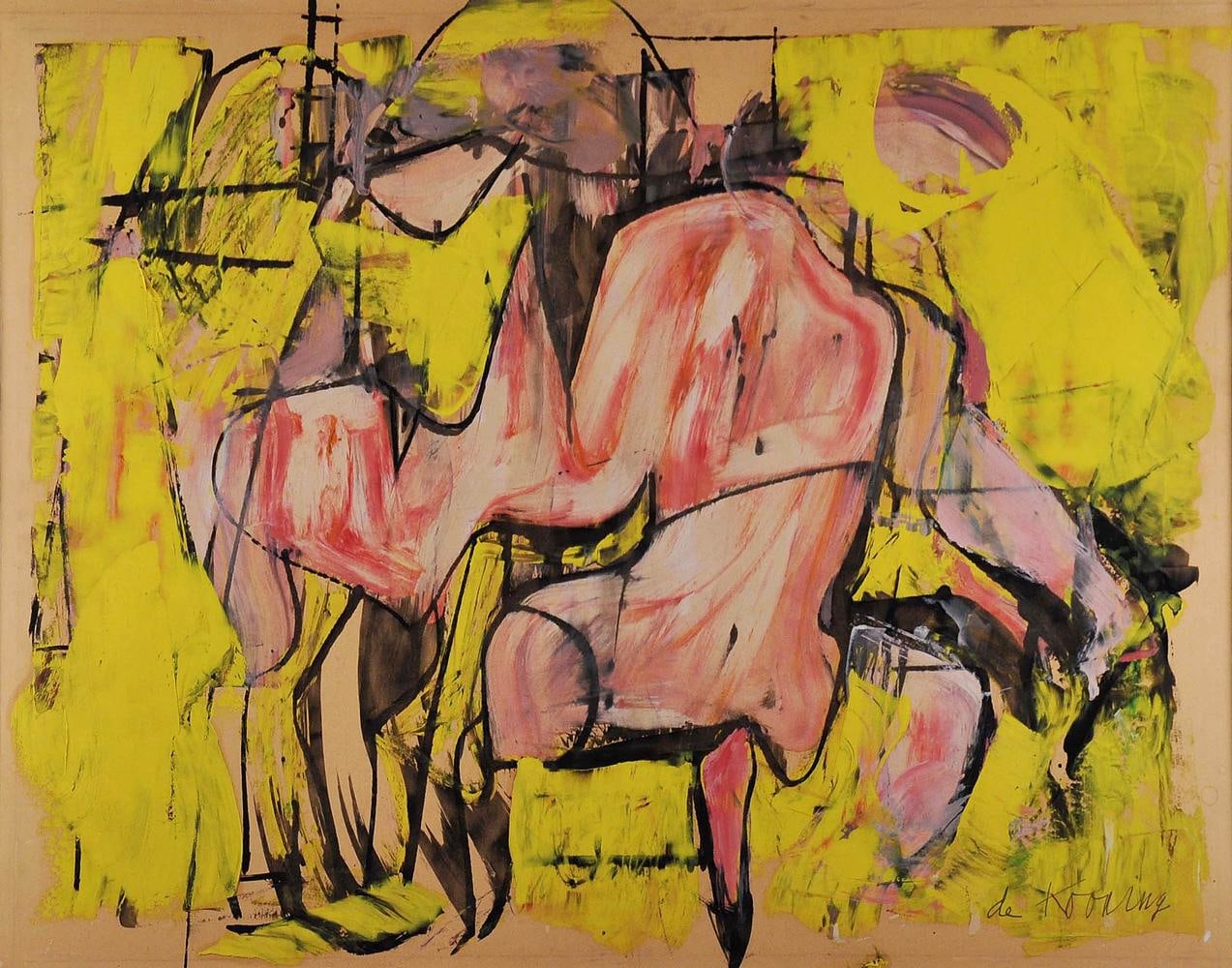 Willem de Kooning

Red Torso

circa 1948-49

oil on paper

18 x 23 1/4 inches (45.7 x 59.1 cm)

Private Collection, Courtesy of Michael N. Altman Fine Art &amp;amp; Advisory Services, LLC&amp;nbsp;