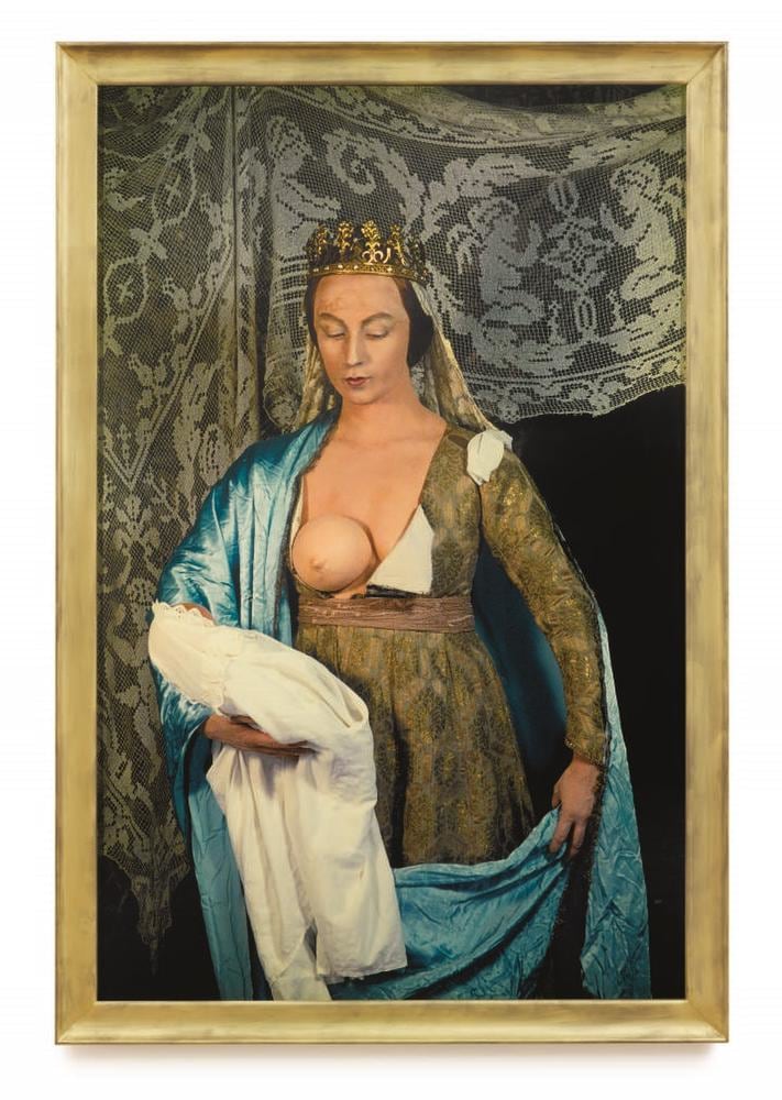 Cindy Sherman Untitled #216 1989 chromogenic color print image: 87 1/8 x 56 1/8 inches (221.3 x 142.5 cm) frame: 95 x 64 1/4 inches (241.3 x 163.2 cm)
