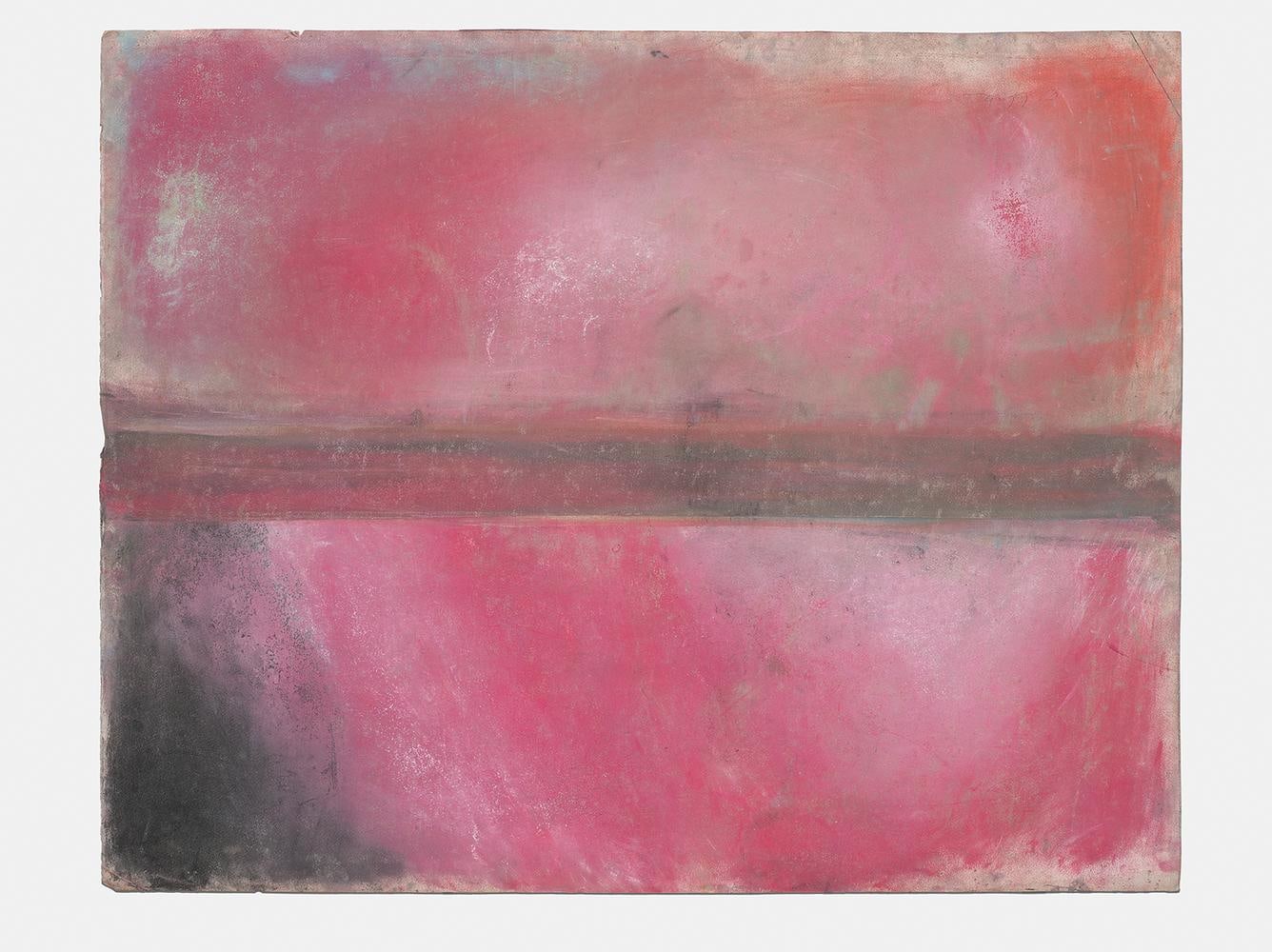 Ed Clark Untitled 2013 dry pigment on paper 37 5/8 x 47 3/4 inches (95.6 x 121.3 cm)