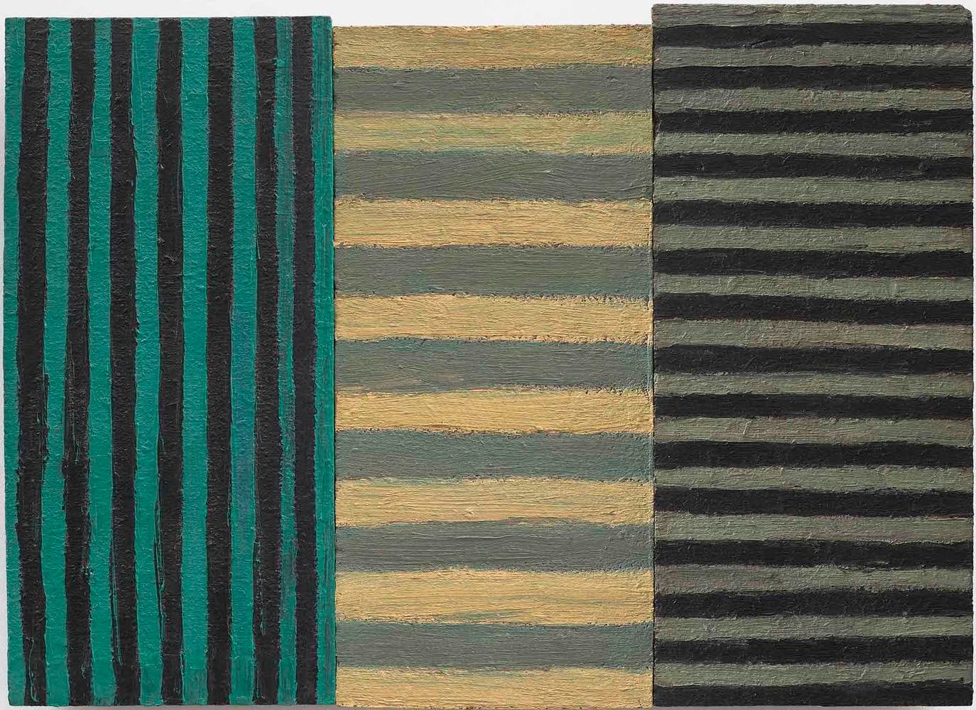 Sean Scully

Bonin

1982

oil on masonite with wood support

18 x 24 1/2 inches (45.7 x 62.2 cm)