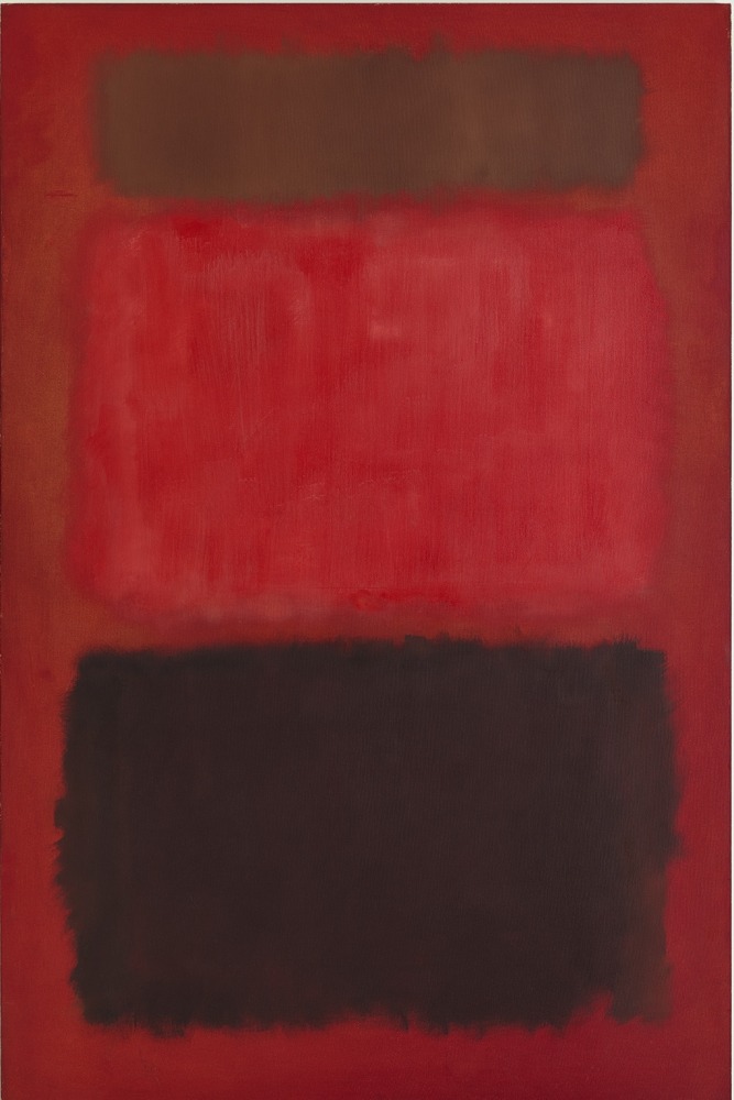 Mark Rothko
Brown and Blacks in Reds
1957
oil on canvas
91 x 60 inches (231.1 x 152.4 cm)