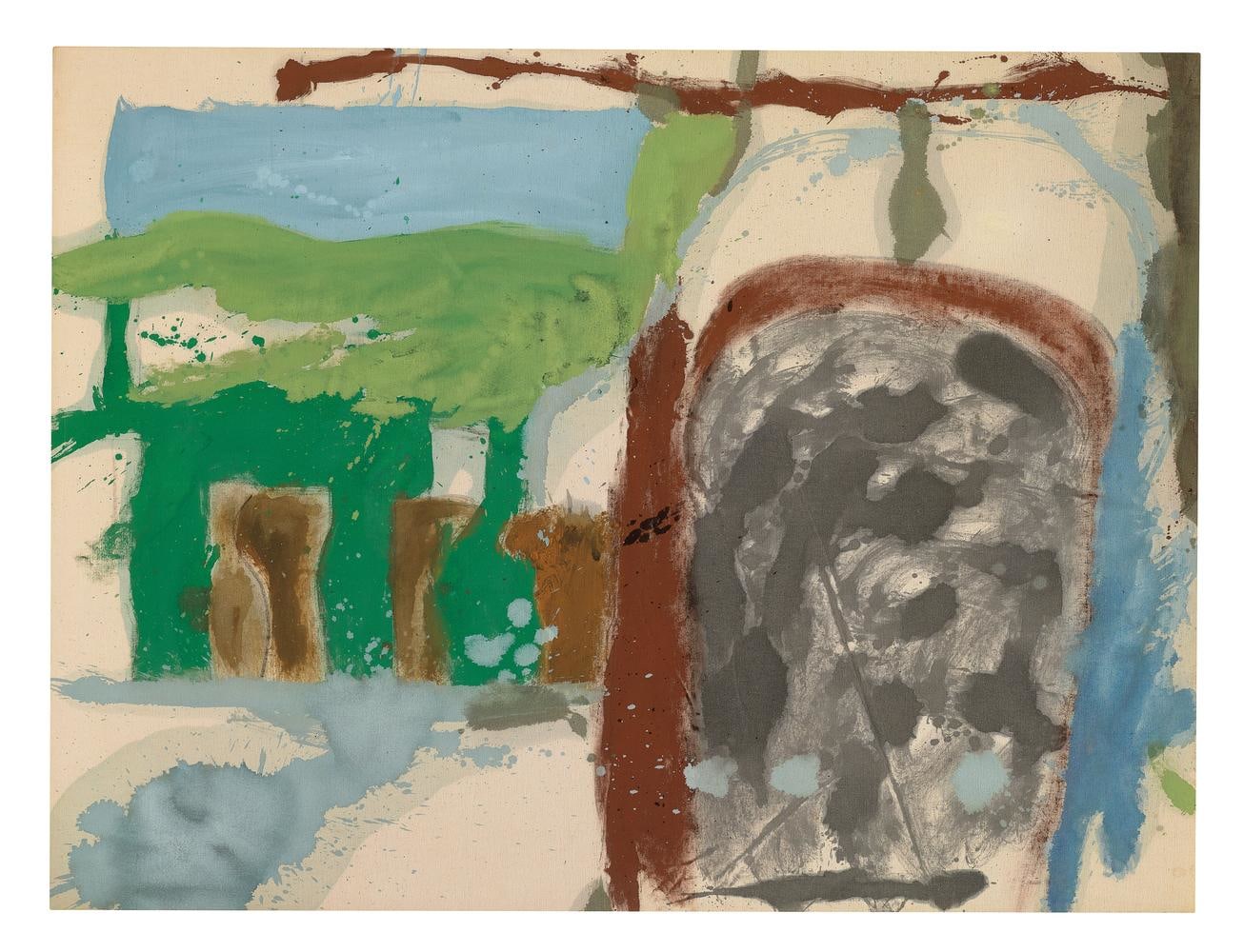 Helen Frankenthaler
Courtyard of El Greco&amp;#39;s House
1959
oil on canvas
45 3/4 x 60 1/2 inches (116.2 x 153.7 cm)&amp;nbsp;