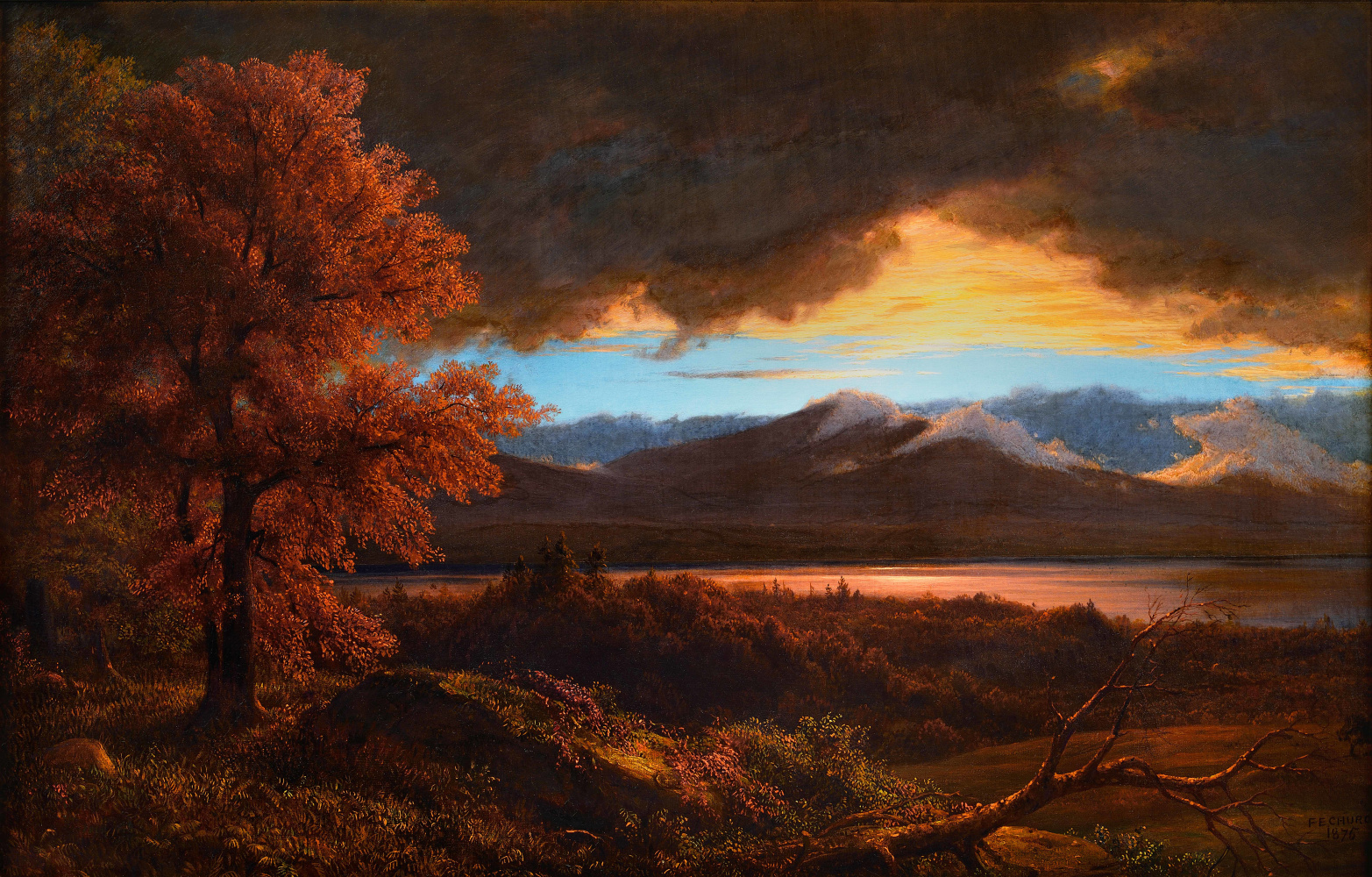 Frederic Edwin Church

After the Rain Storm

1875

oil on canvas mounted on panel

22 1/2 x 33 1/2 inches (57.2 x 85.1 cm)&amp;nbsp;