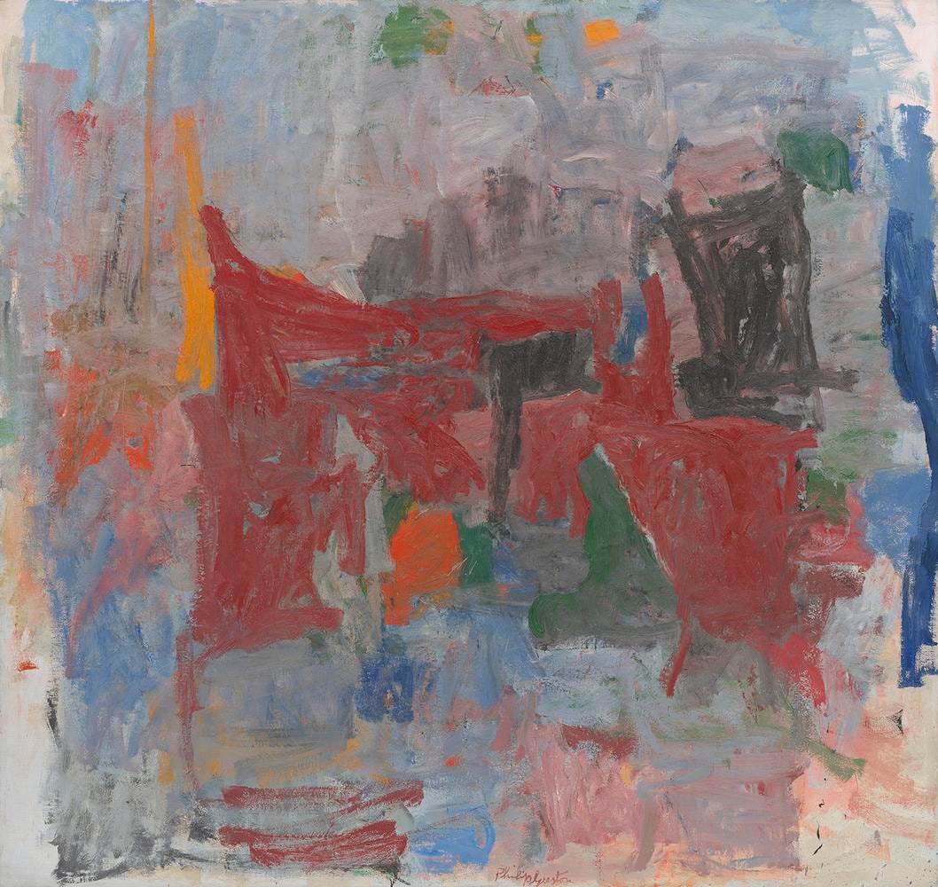 Philip Guston Branch 1956-58 oil on canvas 71 7/8 x 76 inches (182.6 x 193 cm)