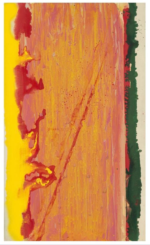 Frank Bowling
Irv Sandler&amp;#39;s Visit
1977
acrylic on canvas&amp;nbsp;
46 1/2 x 28 inches (118.1 x 71.1 cm)&amp;nbsp;