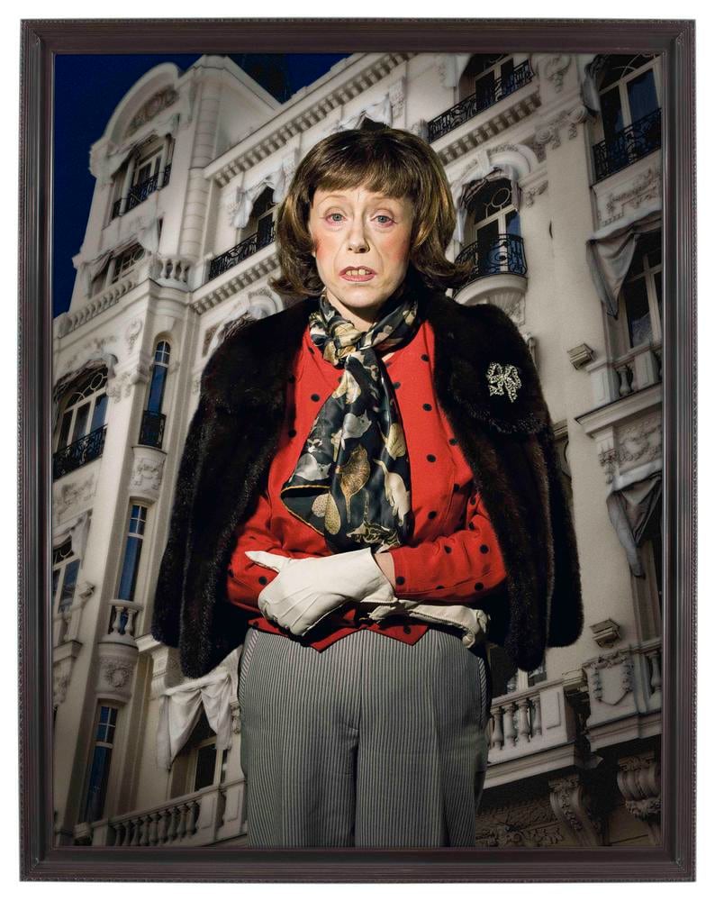 Cindy Sherman
Untitled #468
2008
chromogenic color print
image: 70 1/4 x 54 inches (178.4 x 137.2 cm)
frame: 75 1/2 x 59 1/2 inches (191.8 x 151.1 cm)
Edition of 6