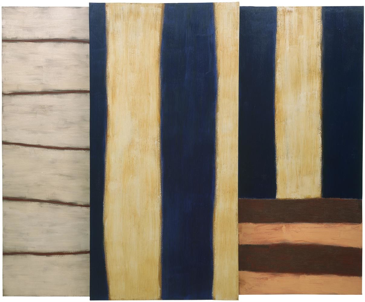 Sean Scully&amp;nbsp;

No Neo

1984

oil on linen

96 x 120 inches (243.8 x 304.8 cm)