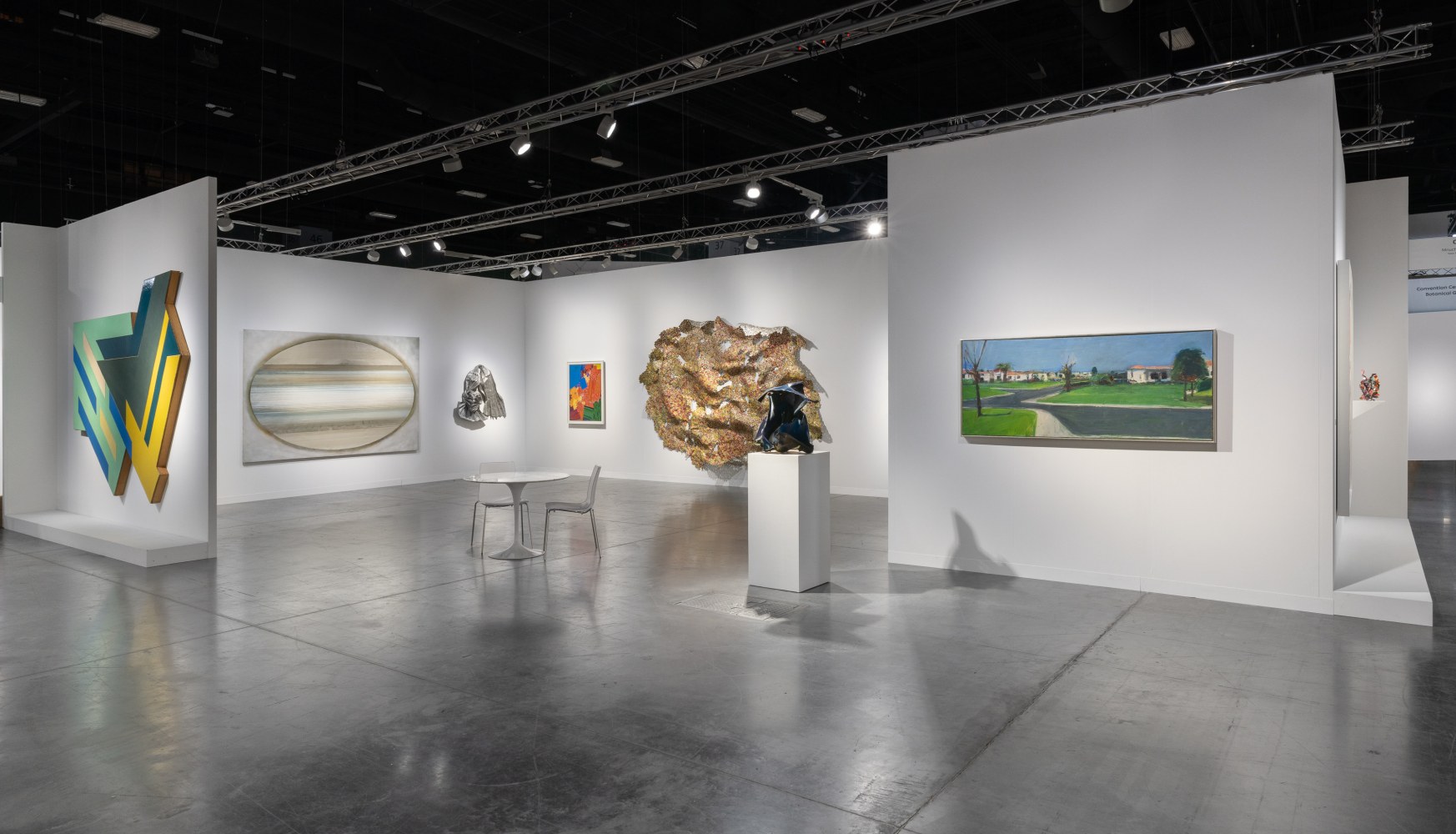 Images: Installation views of Art Basel Miami Beach 2022, Booth C8 at the Miami Beach Convention Center. Photography by Dawn Blackman.