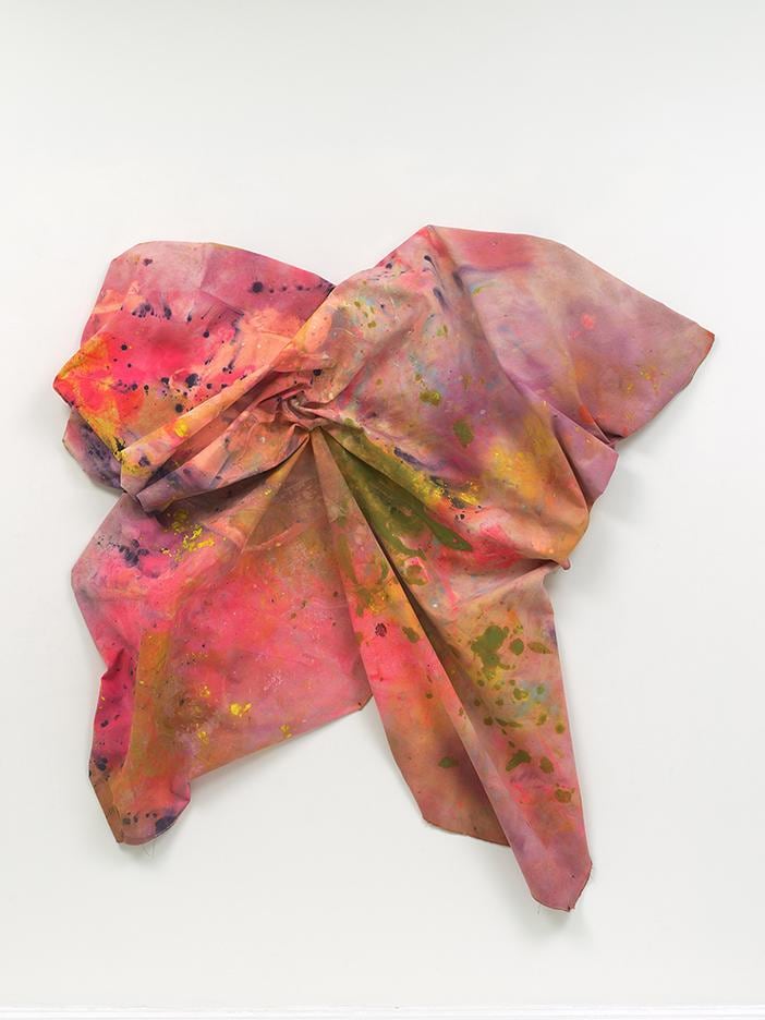 Sam Gilliam
Little Dude
1971
acrylic on draped canvas
canvas: 66 x 66 inches (167.6 x 167.6 cm)
installed (variable): 57 x 55 inches (144.5 x 139.7 cm)
Artwork &amp;copy; 1971 Sam Gilliam all rights reserved.