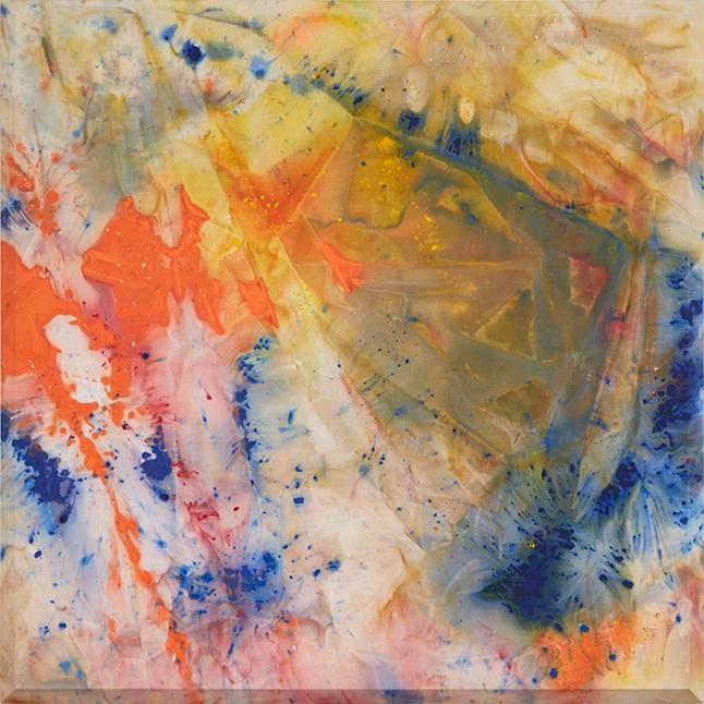Sam Gilliam
Spring Thaw
1972
acrylic on canvas with beveled edge
72 x 72 inches (182.9 x 182.9 cm)
Artwork &amp;copy; 1972 Sam Gilliam all rights reserved.
