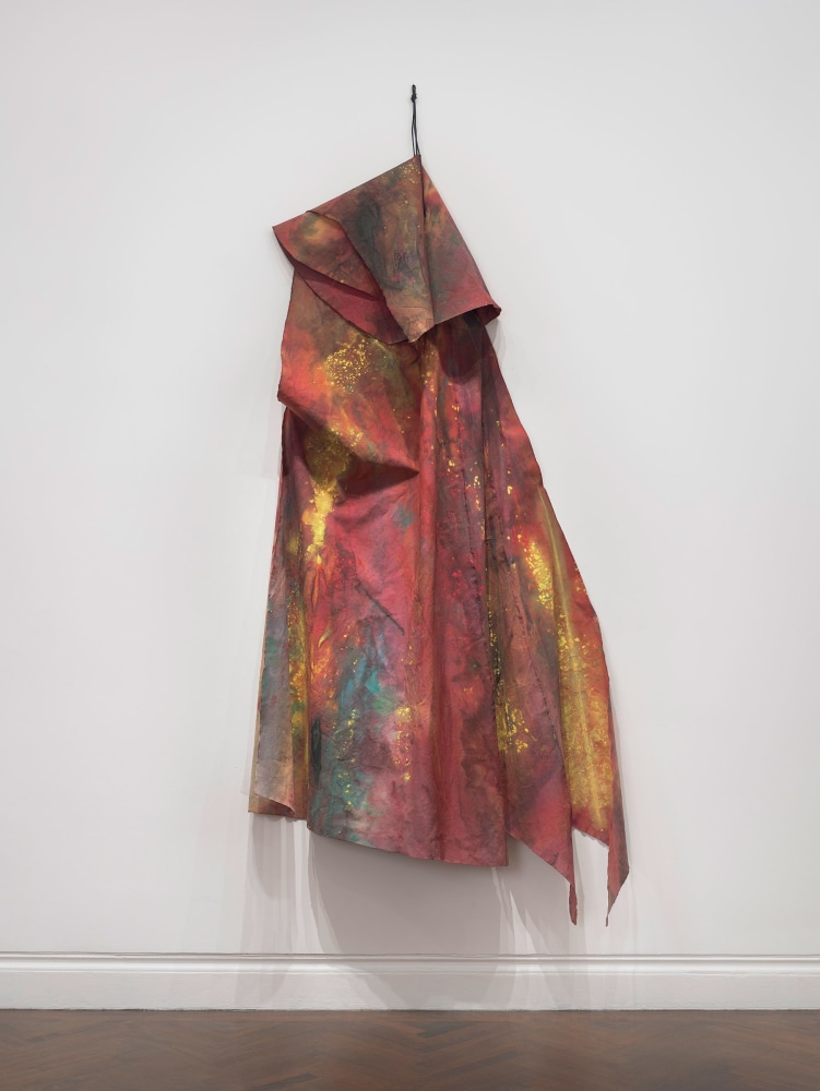 SAM GILLIAM

Patch

1970

acrylic on draped canvas

dimensions variable

as installed: 132 x 108 inches (335.3 x 274.3 cm)&amp;nbsp;
