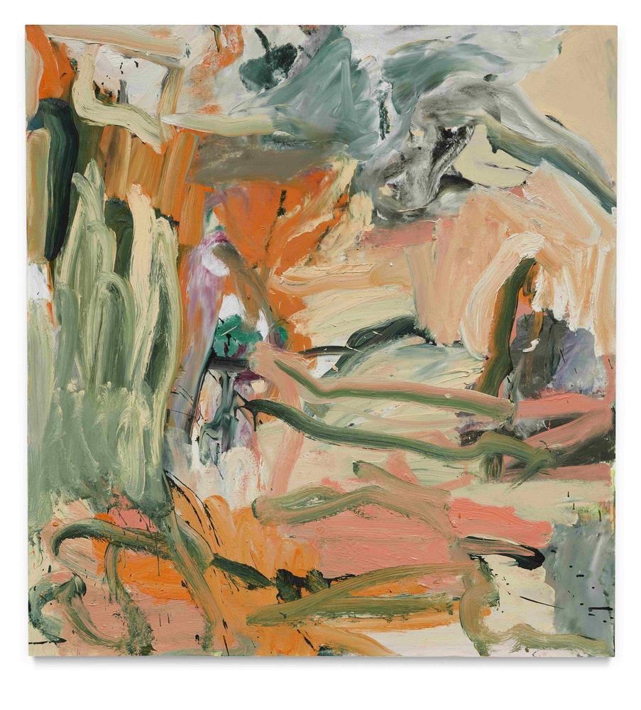 Willem de Kooning  Untitled X  1977  oil on canvas  59 1/4 x 55 inches (150.5 x 139.7 cm)