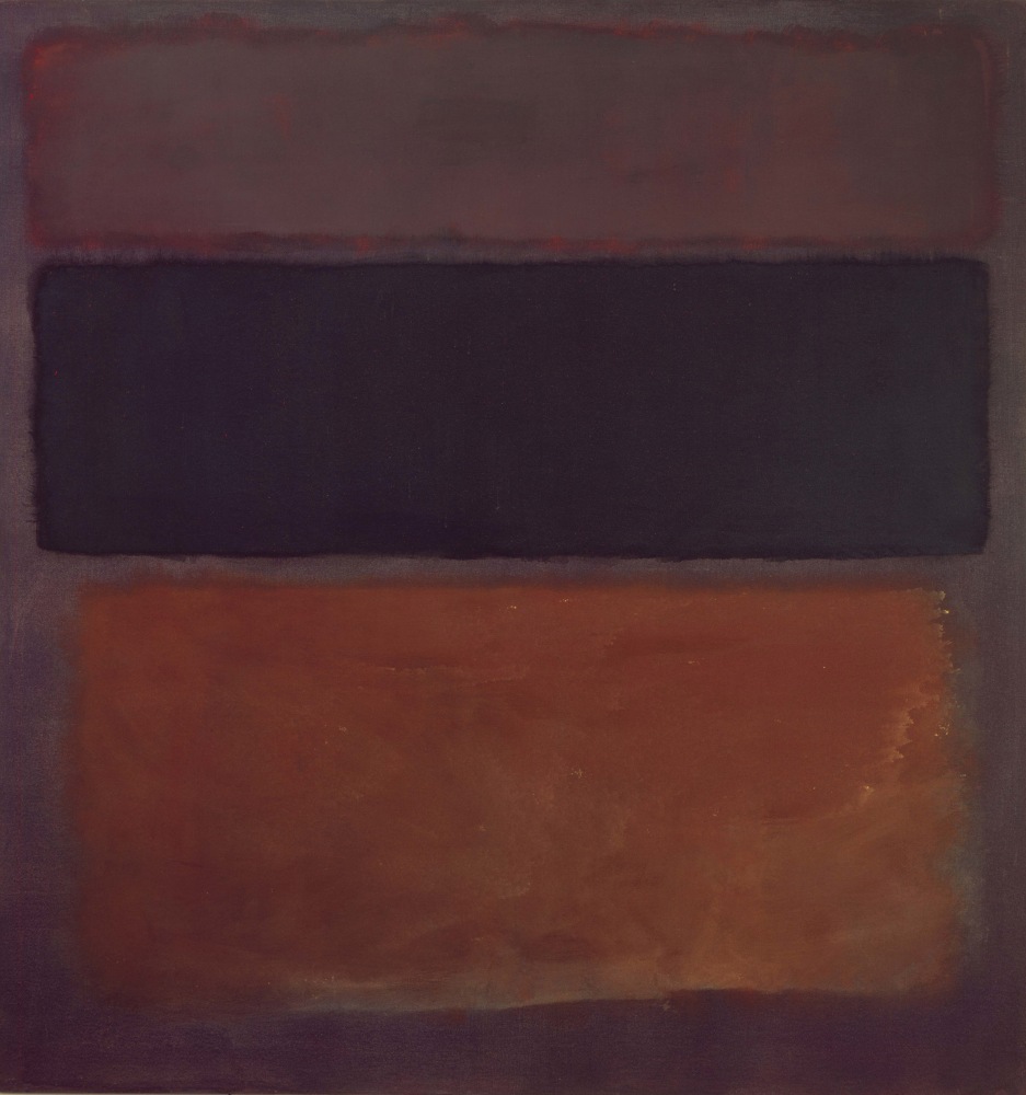 Mark Rothko&amp;nbsp;

No. 10&amp;nbsp;1963

oil on canvas

69 x 64 inches (175.3 x 162.6 cm)&amp;nbsp;

&amp;copy; 1998 by Kate Rothko Prizel and Christopher Rothko