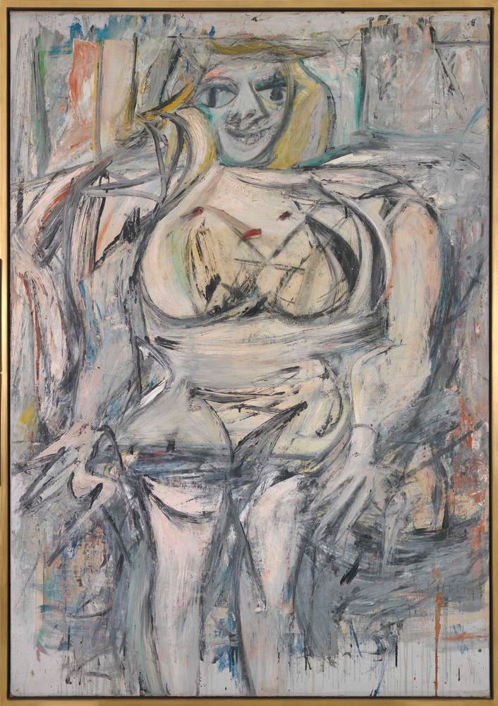 Willem de Kooning

Woman III

1952-53

oil on canvas

68 x 48 1/2 inches (172.7 x 123.2 cm)

Private collection