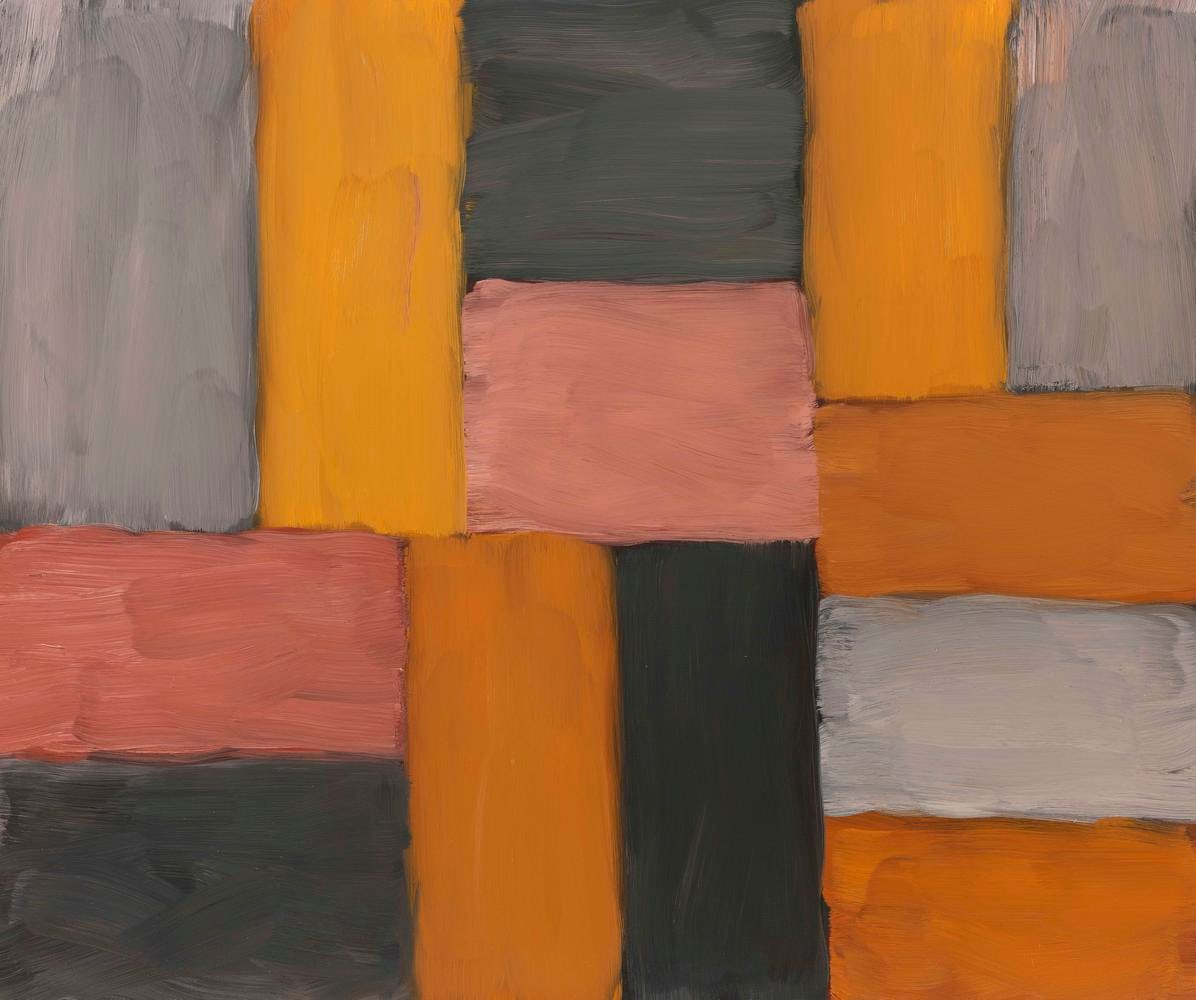 Sean Scully
Wall of Light Pink Yellow
2011
oil on canvas
50 1/4 x 60 inches (127.63 x 152.4 cm)