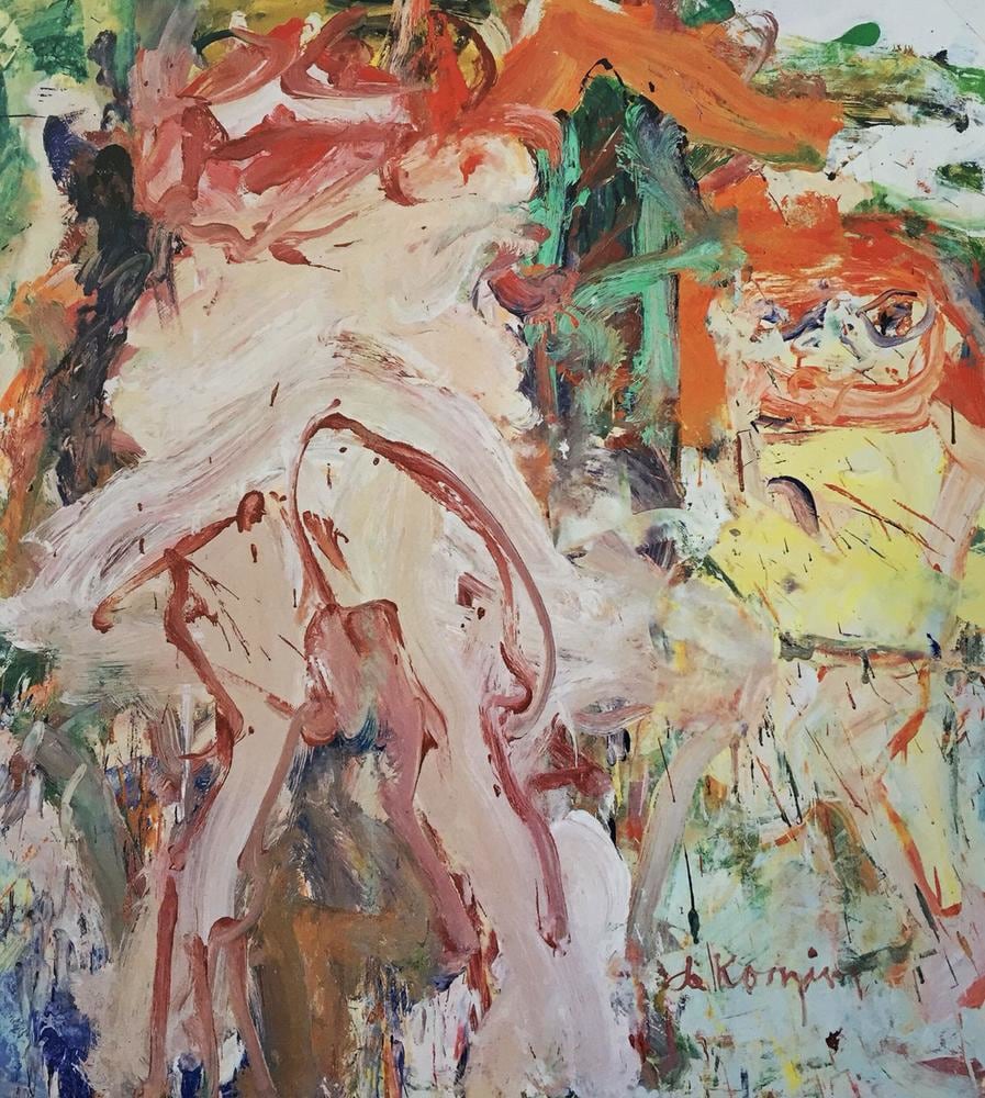 WIllem de Kooning

Woman and Child

1967

oil on paper mounted on canvas

52 1/2 x 47 5/8 inches (133.4 x 121 cm)

Private Collection&amp;nbsp;