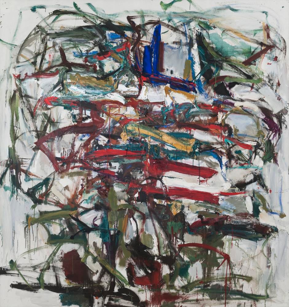 Joan Mitchell Untitled circa 1958 oil on canvas 75 x 71 inches (190.5 x 180.3 cm)