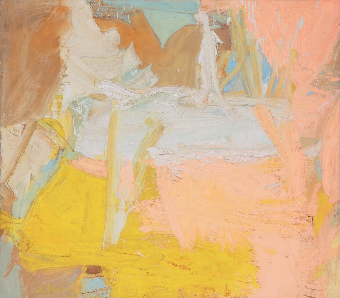 Willem de Kooning

Pastorale

1963

oil on canvas

70 x 80 inches (177.8 x 203.2 cm)

Private Collection