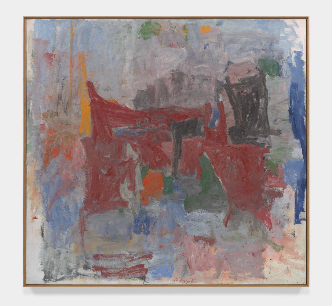 Philip Guston

Branch

1956-58

oil on canvas

71 7/8 x 76 inches (182.6 x 193 cm)