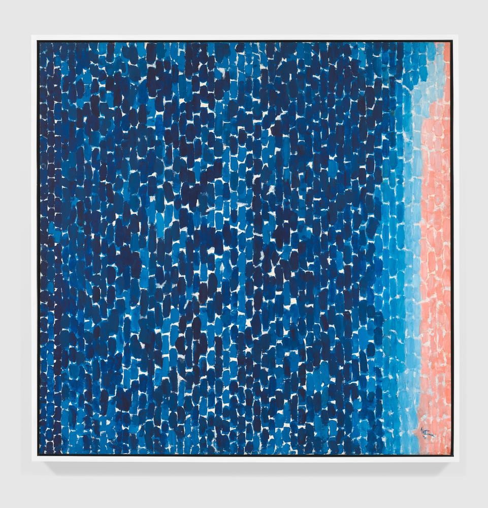 Alma Thomas

New Galaxy

1970

acrylic on canvas

54 x 54 inches (137.2 x 137.2 cm)

Tampa Museum of Art