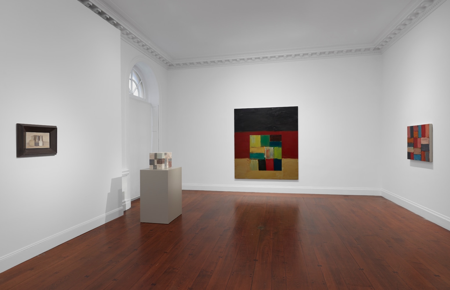 Installation view of Guston/Morandi/Scully, curated by Sukanya Rajaratnam at Mnuchin Gallery, September 8 - October 15, 2022. Photography by Tom Powel Imaging, Inc.