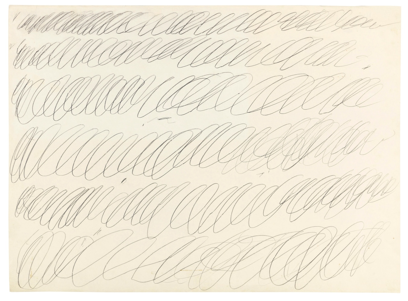 Cy Twombly

Untitled (Drawing for the Manifesto of Plinio)

1967

graphite on paper

19 x 26 inches (48.3 x 66 cm)&amp;nbsp;