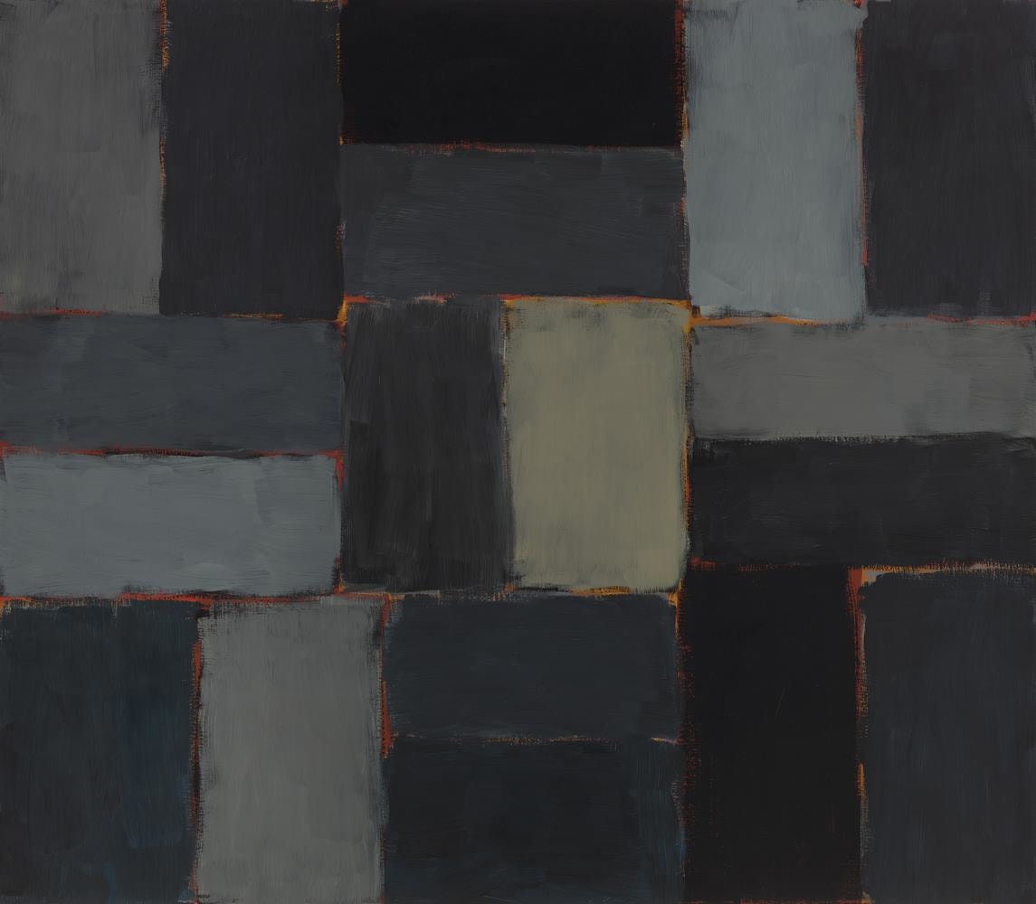 Sean Scully
Night
2003
oil on linen
84 x 96 inches (213.4 x 243.8 cm)