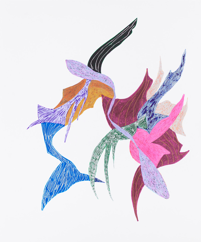 Hunkering Down 72, 2020

Pen and ink on paper

17&amp;nbsp;x 14 inches