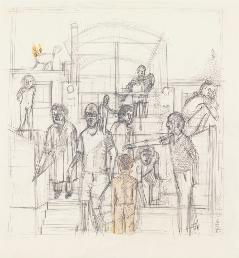 Study for Addiction of Innocence, 1991

Graphite on paper

13 x 14 inches