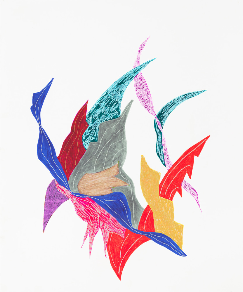 Hunkering Down 79, 2020

Pen and ink on paper

17&amp;nbsp;x 14 inches