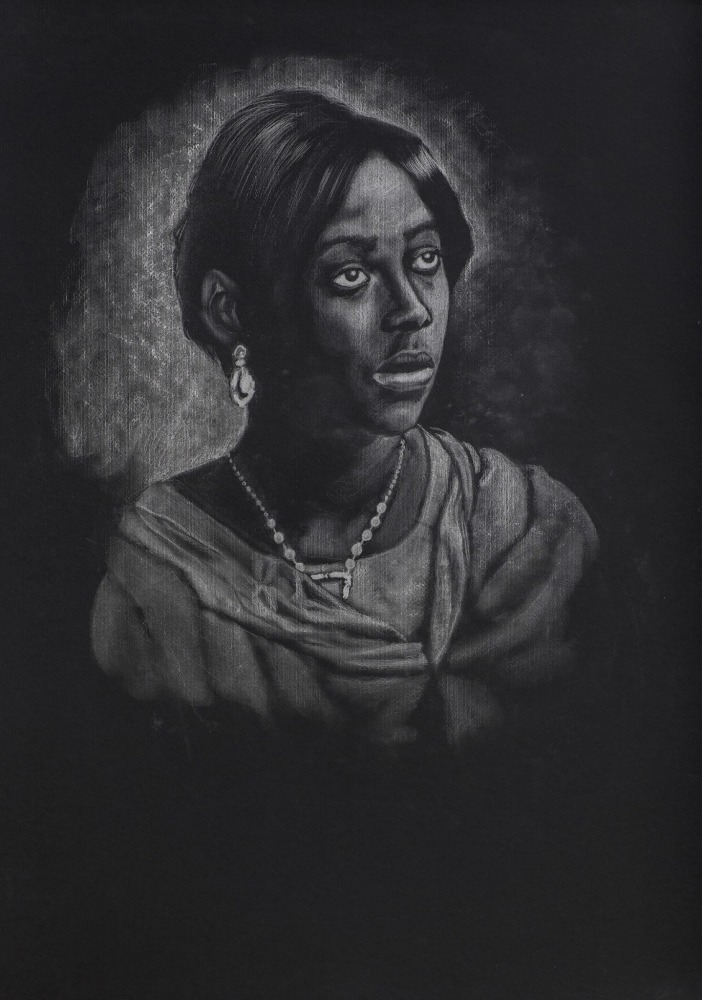 The Winterreise Series, 2021
Cont&amp;eacute; on paper with attached found objects
From the series of 27
45 3/4 x 34 inches each (variable)