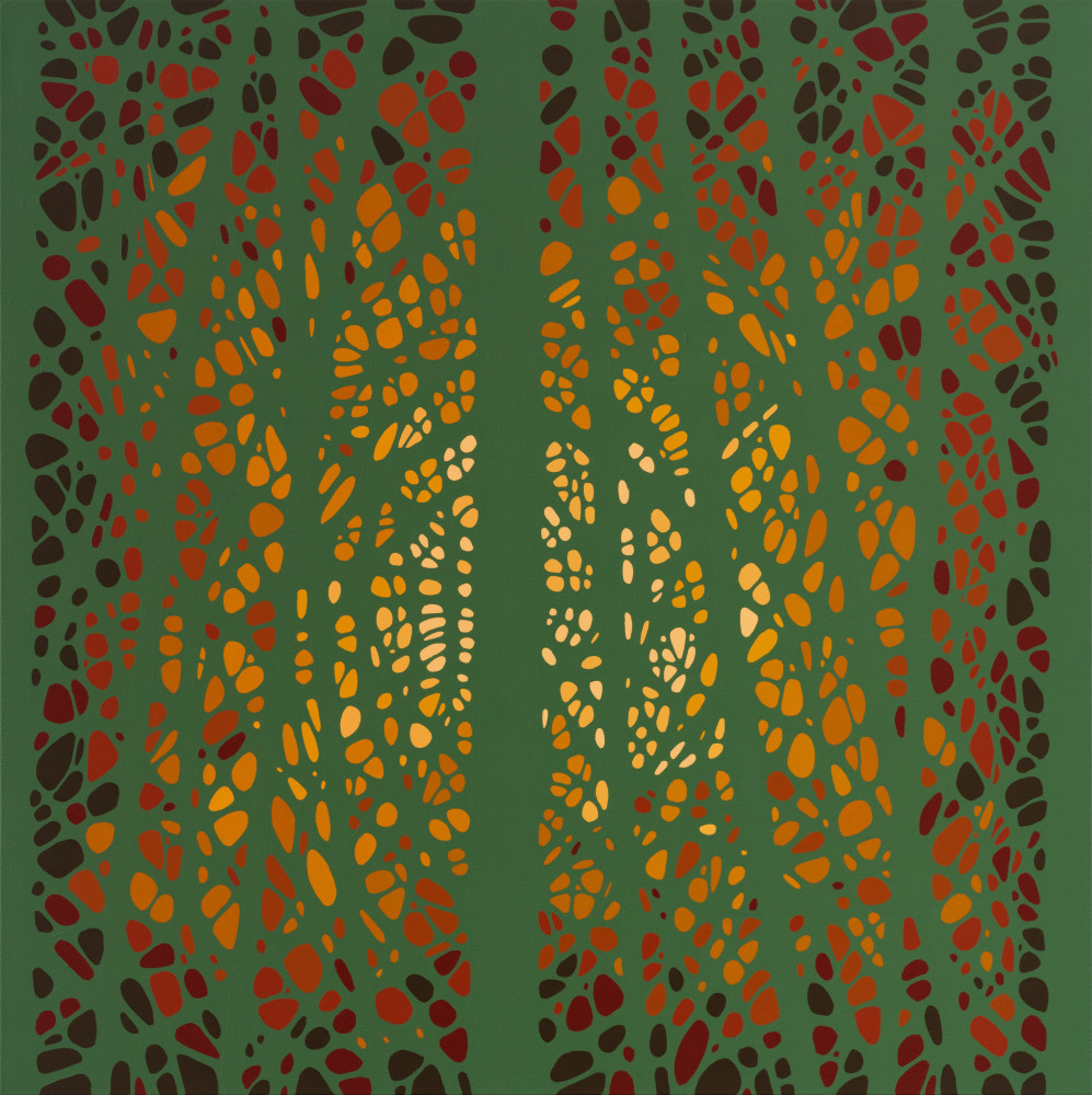 Under the Rising Moon, 2021

Acrylic on canvas

39 1/2 x 39 1/2&amp;nbsp;inches