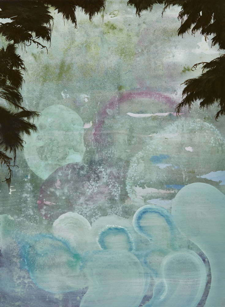 Darren Waterston, In the Gloaming, 2022. Watercolor on rag paper, 12 x 9 inches