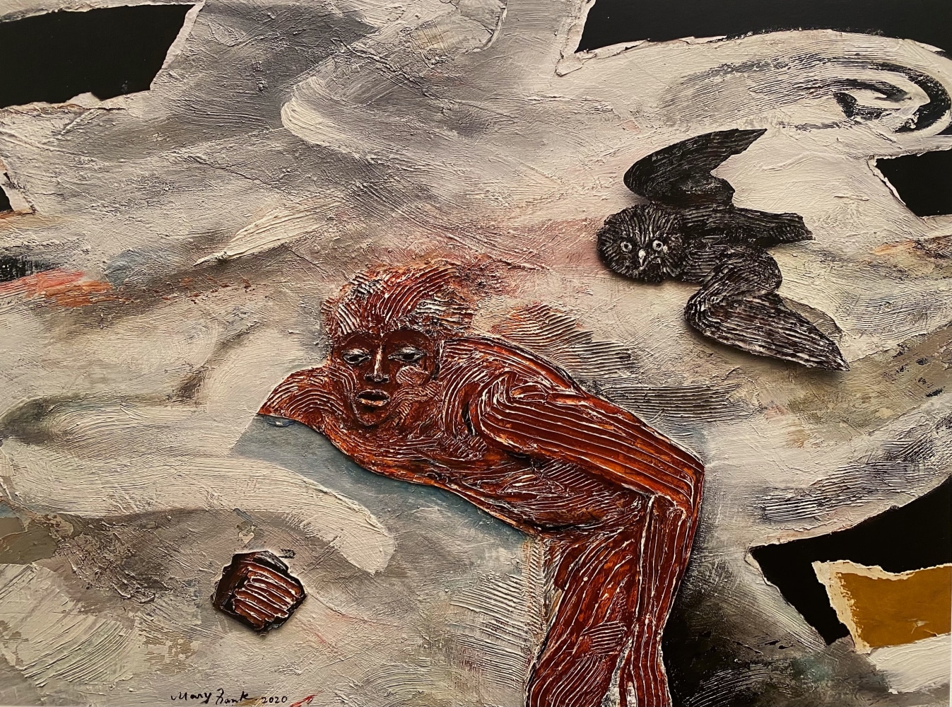 Mary Frank

Migrants, 2020

Archival pigment print on bamboo paper

16 x 21 &amp;frac12; inches