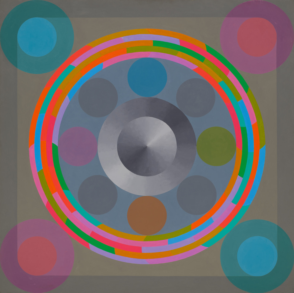 Cosmati, 1966 Oil on canvas 59 1/4 x 59 1/4 inches