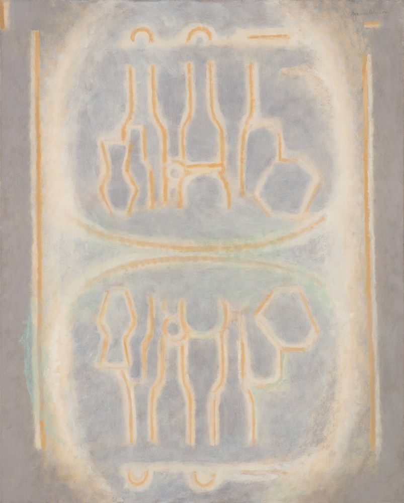 Double Still Life: Afternoon, 1978
Oil on linen
50 x 40 inches