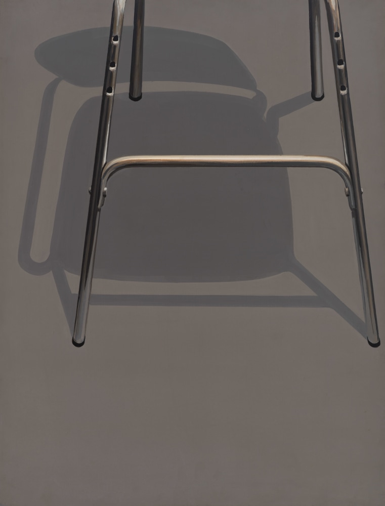 Under-Space, 1966 Acrylic on fiberboard 31 1/2 x 24 inches