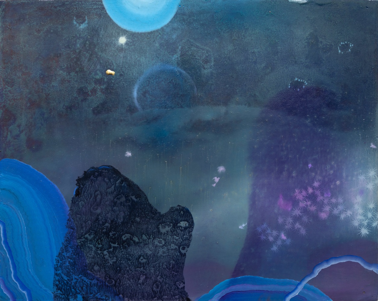 Nightfall, 2023. Oil on wood panel, 8 x 10 inches