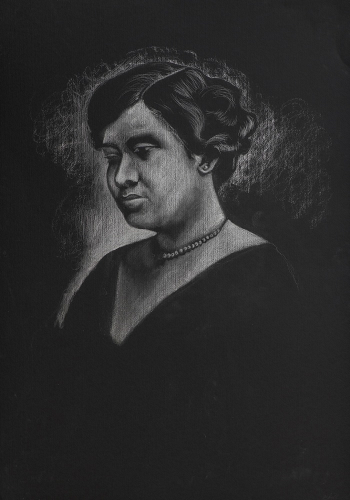 The Winterreise Series, 2021
Cont&amp;eacute; on paper with attached found objects
From the series of 27
45 3/4 x 34 inches each (variable)