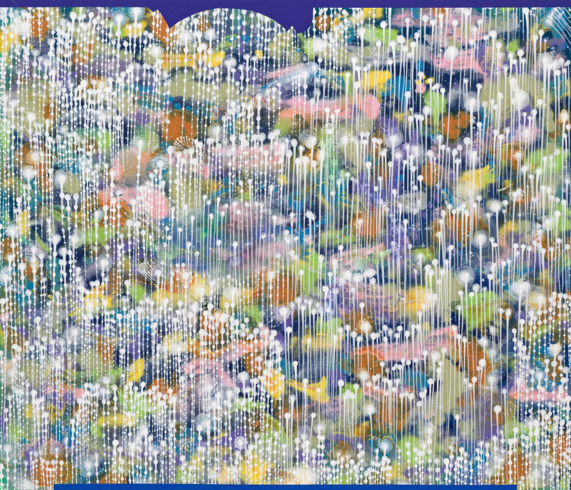 Color Rising (Revised), 2023 Acrylic on linen 24 x 36 inches