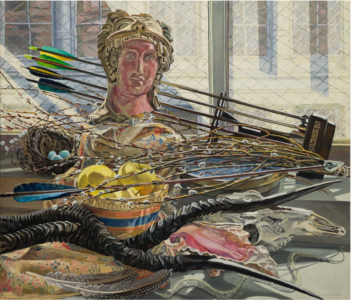 Hercules, 1986. Oil on canvas, 60 x 70 inches