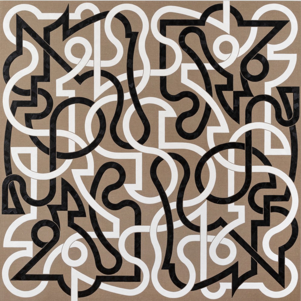 Quattro Voci, 2023. Oil on linen, 72 x 72 inches