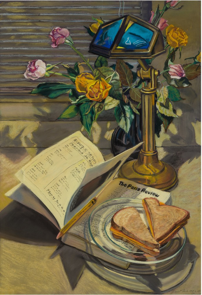 Cheese Sandwich, 1984. Pastel on paper, 38 1/2 x 26 1/2 inches