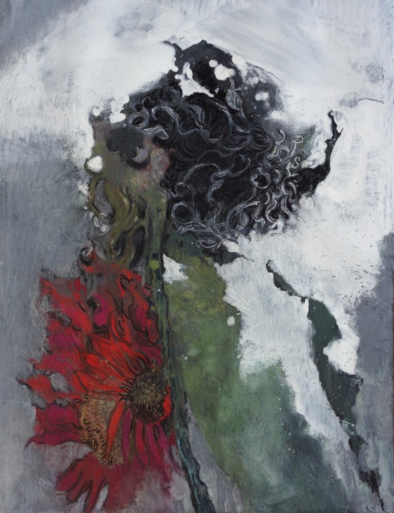 Jimmy Wright
Pompeii Black No. 2, 2015
Pastel and acrylic on paper
39 x 29 inches