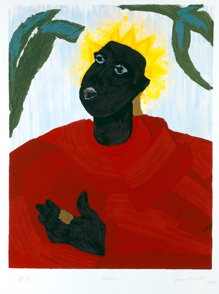 Gwen Knight
Diva, AP 5/7, 1994
Serigraph on paper
22 x 17 inches